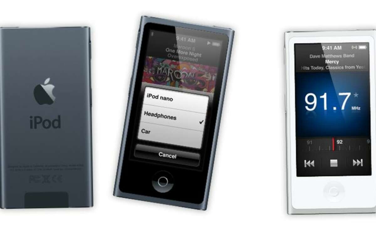 Der iPod Nano kommt künftig mit einem deutlich größeren Display daher.