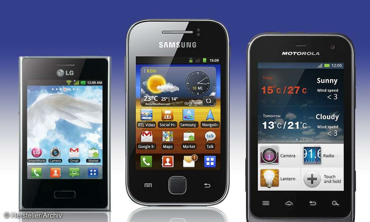 Smartphones bis 100 Euro