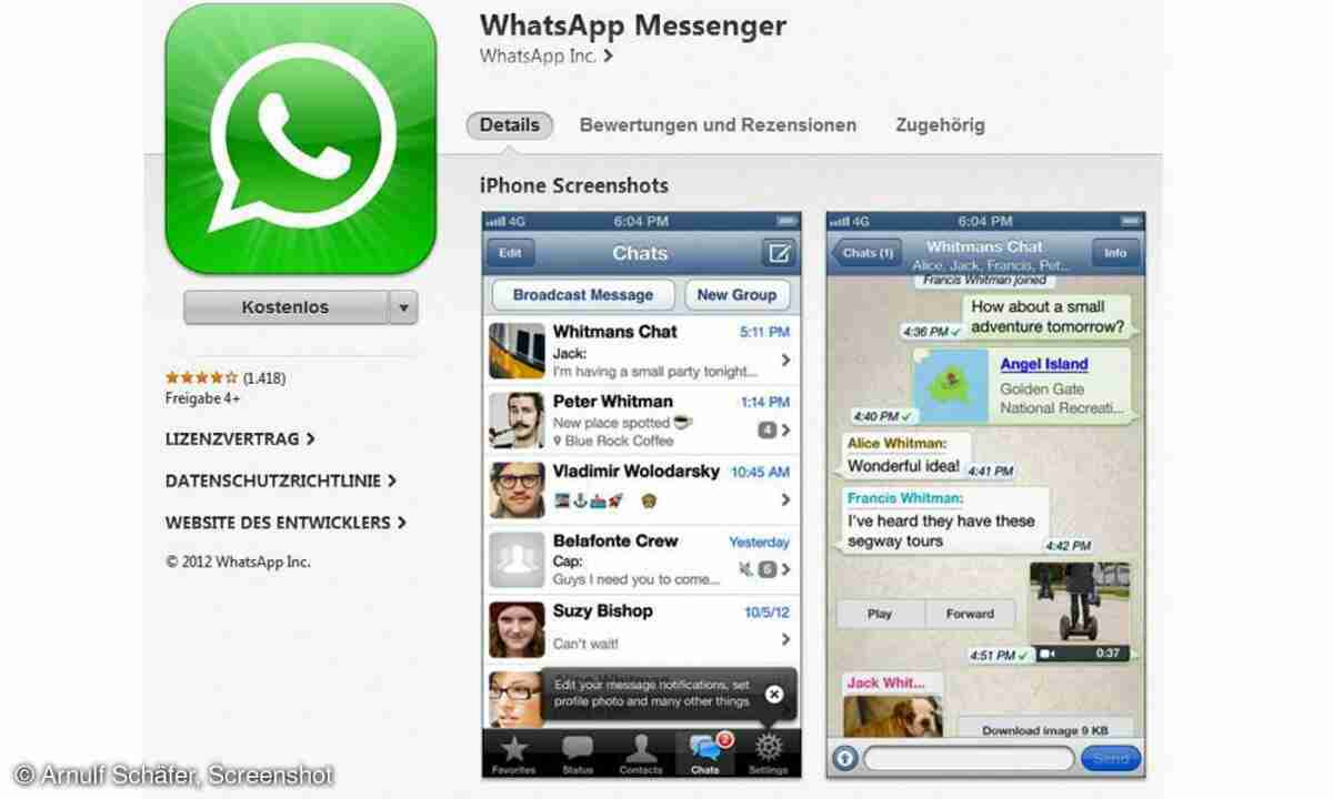 WhatsApp Fürs IPhone Kostenlos - Connect