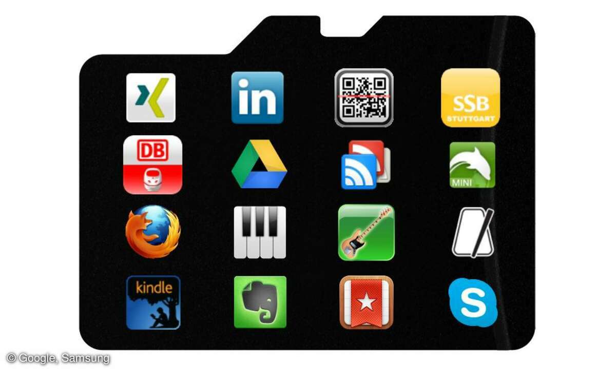 Android-Apps auf Speicherkarte