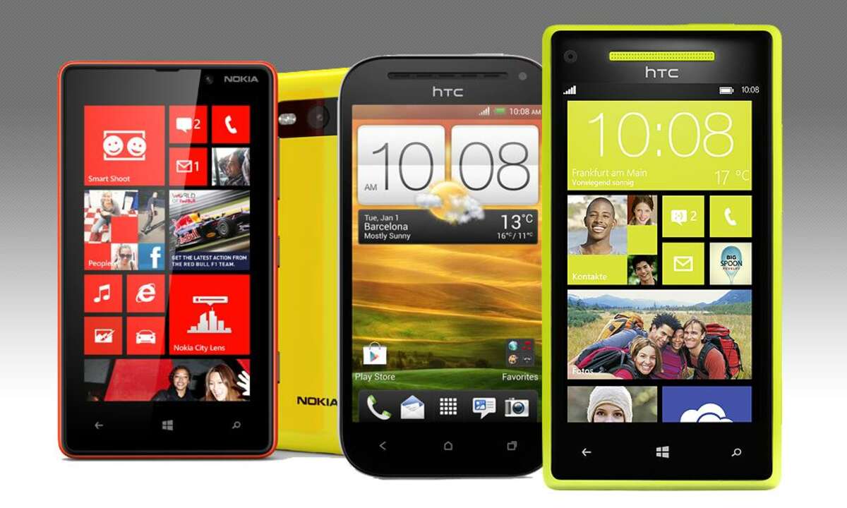 Lumia 820, One VS, HTC 8S