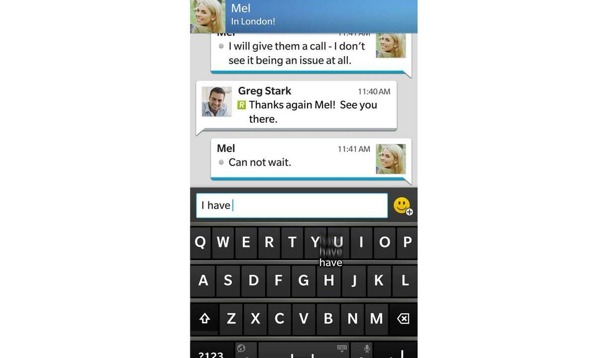 Blackberry 10 BBM