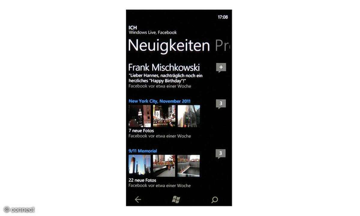 Windows Phone 7 - People Hub