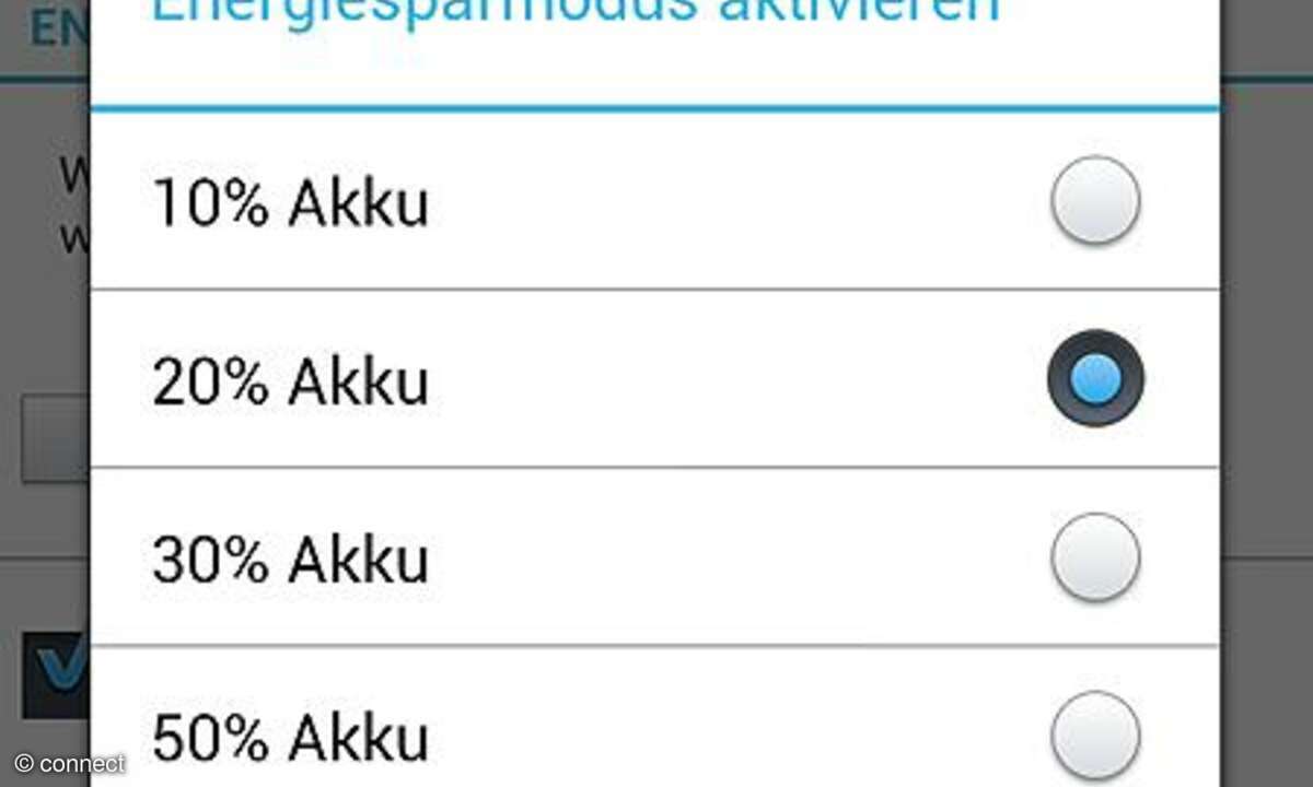 Energiesparzeitplan festlegen