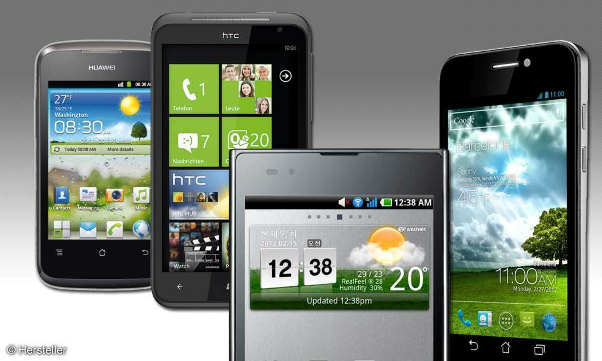 Y200, Titan, Vu, Padfone