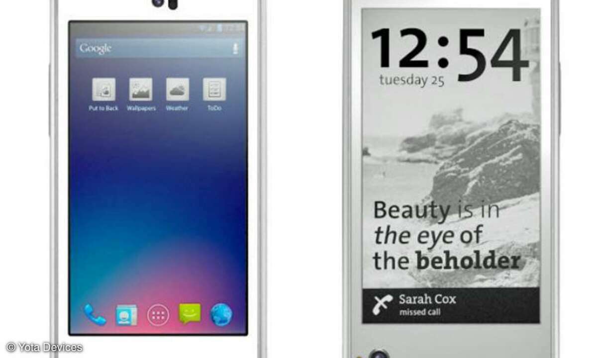 YotaPhone, Dual-Screen Smartphone