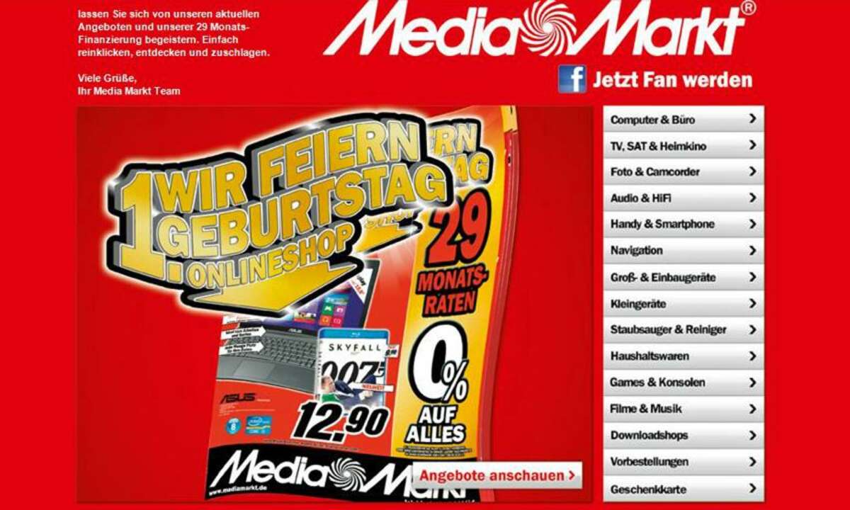 Media Markt, Smartphone Angebote
