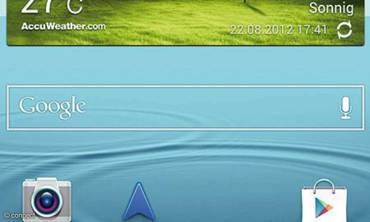 Samsung Touchwiz - Homescreen