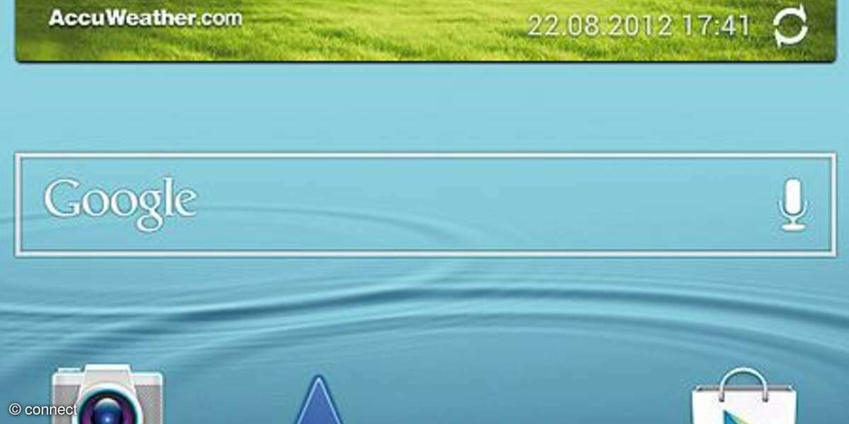 Samsung Touchwiz - Homescreen