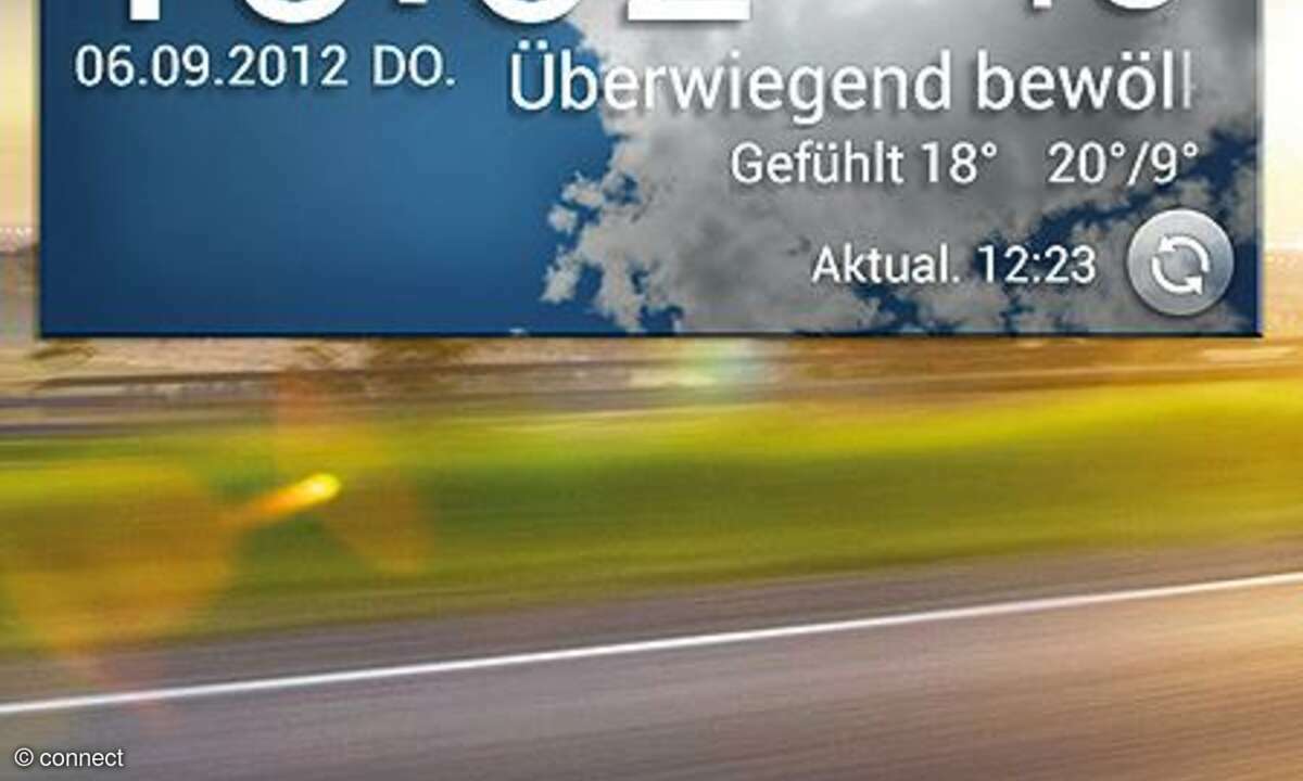 LG Optimus UI - Homescreen