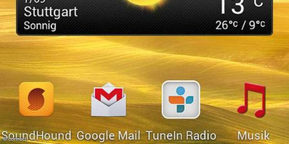 HTC Sense - Homescreen
