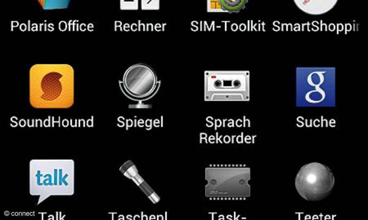 HTC Sense - Hauptmenü