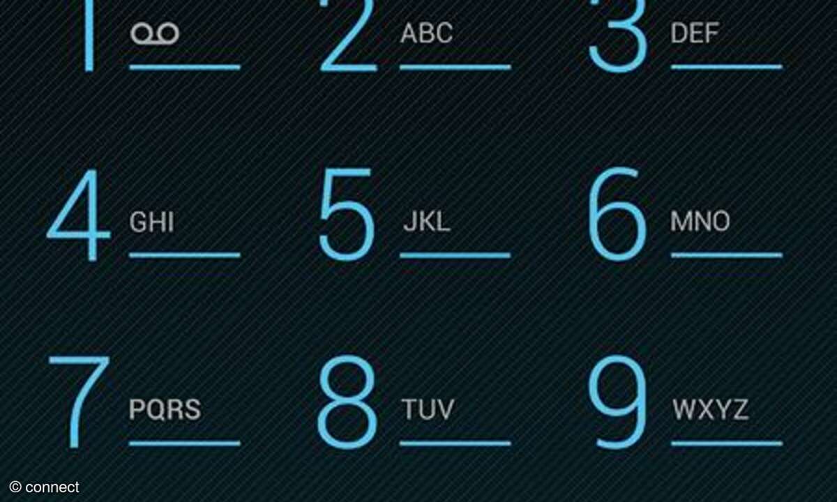 Google Android UI - Telefoninterface