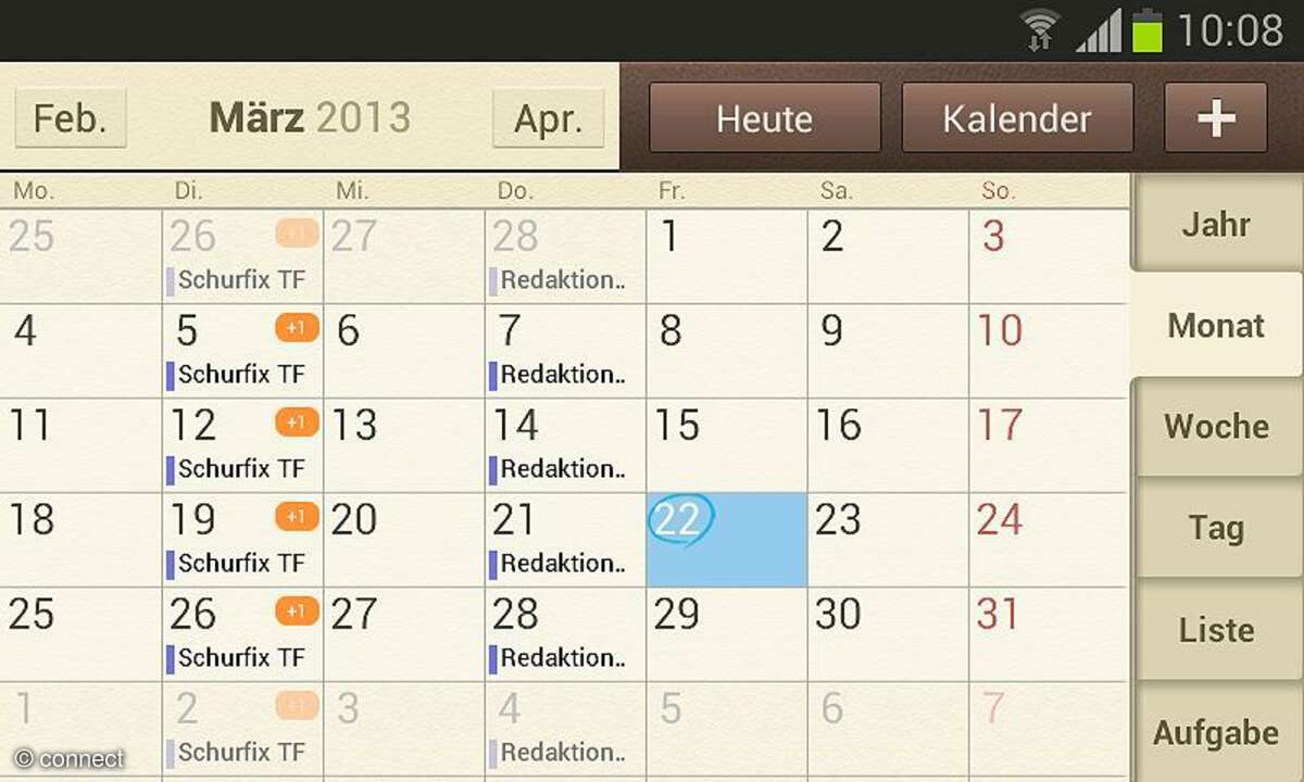 Samsung Galaxy S2 Plus - S Planner