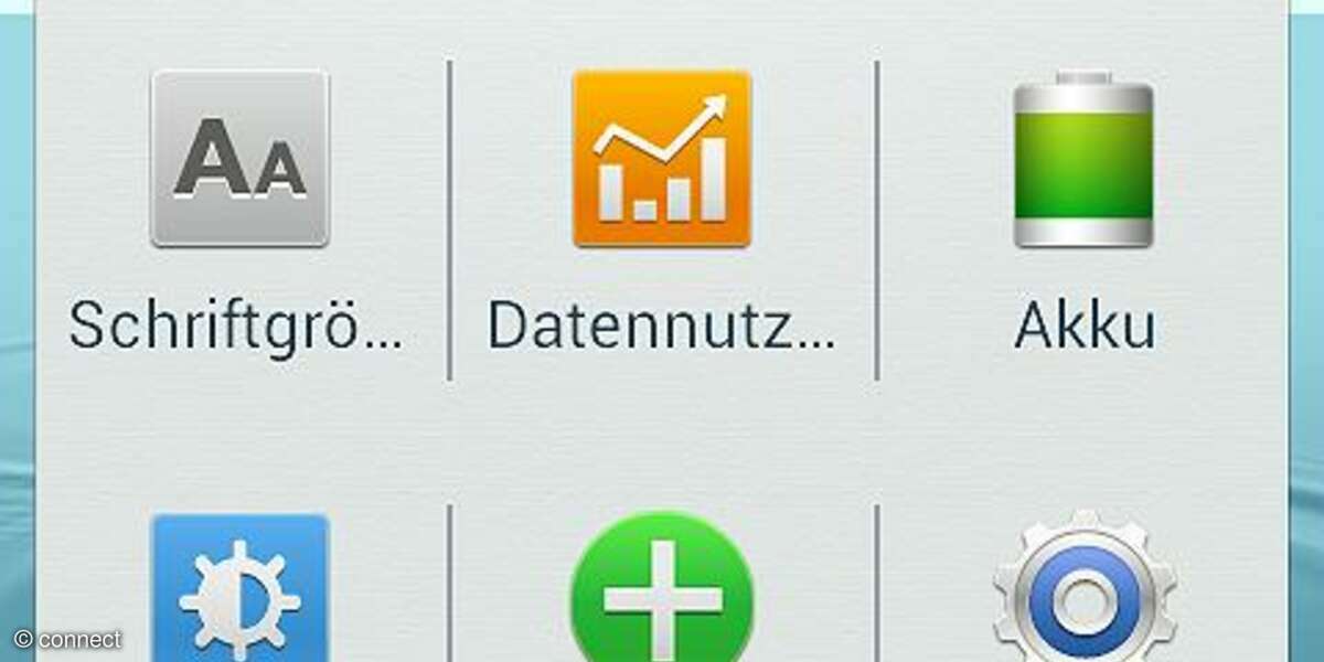 Samsung Galaxy S2 Plus - Bevorzugte Einstellungen