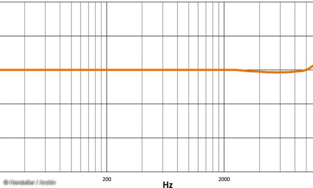 Frequenzgang des MicW i436
