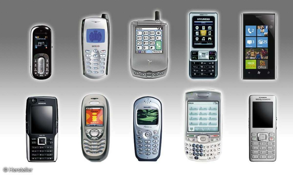 Gescheiterte Handy-Hersteller