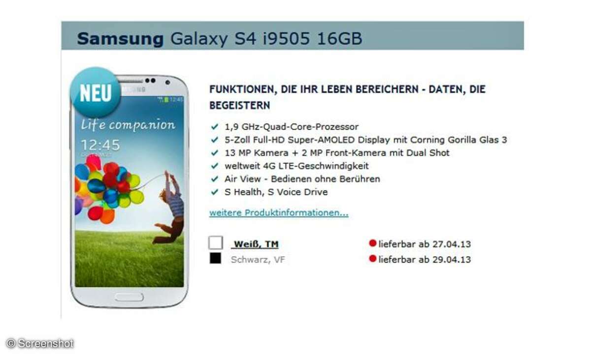 Phone House Samsung S4