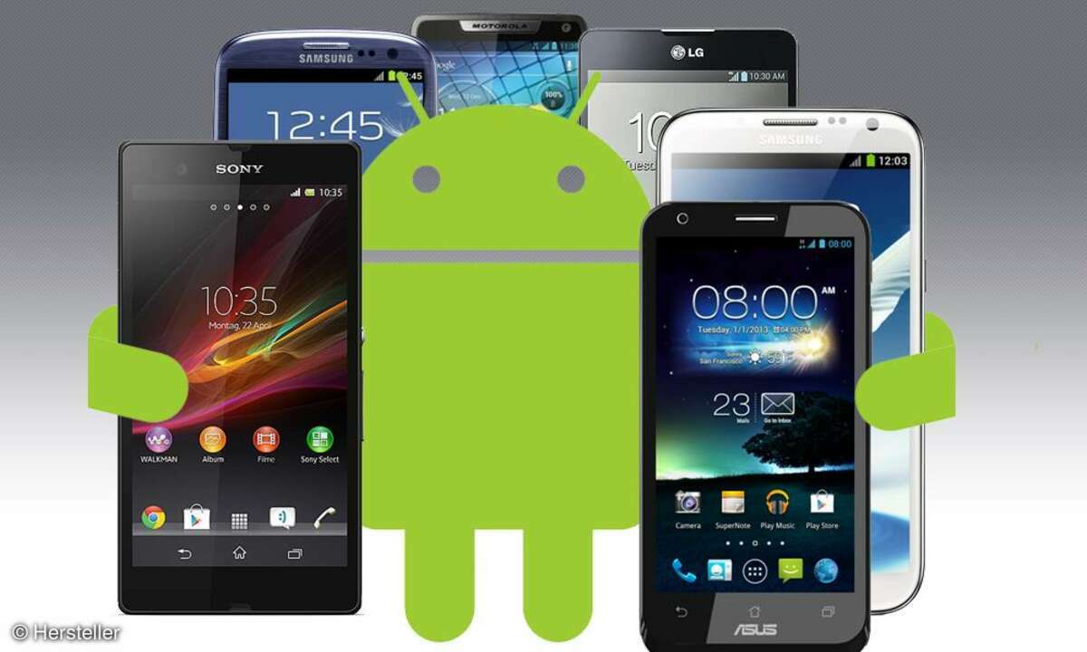 Android Top-10-Handys