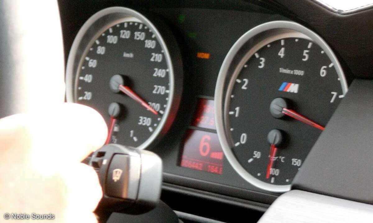 Hörtest bei 300 km/h