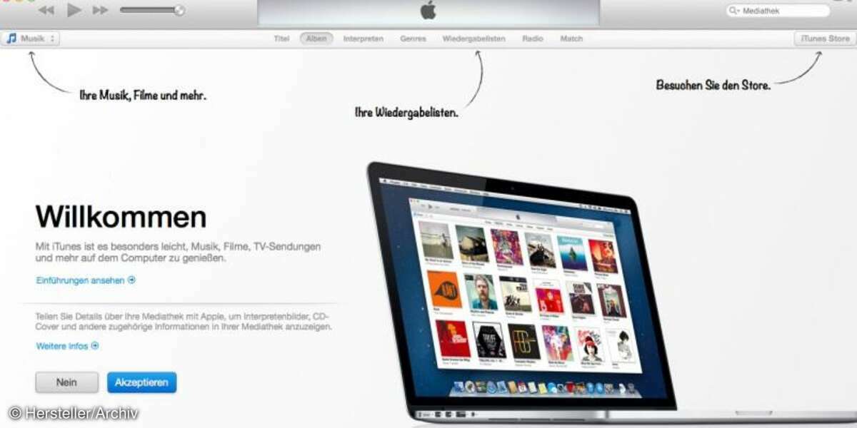 Mit wenigen Klicks konfigurieren Sie iTunes 11 nach ihren Bedürfnissen