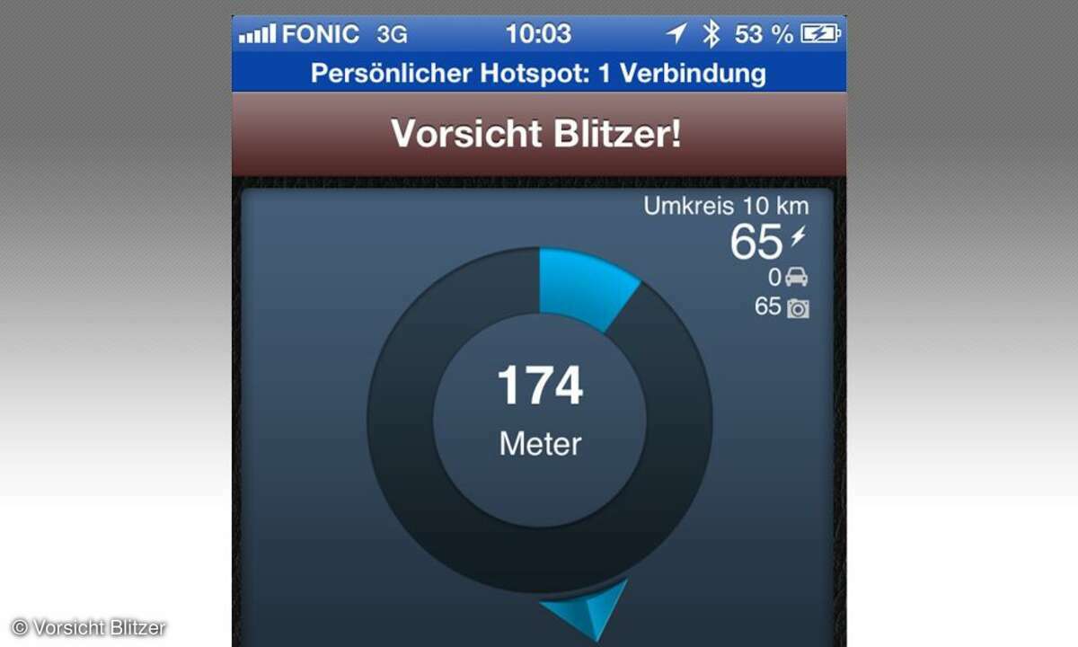 Vorsicht Blitzer
