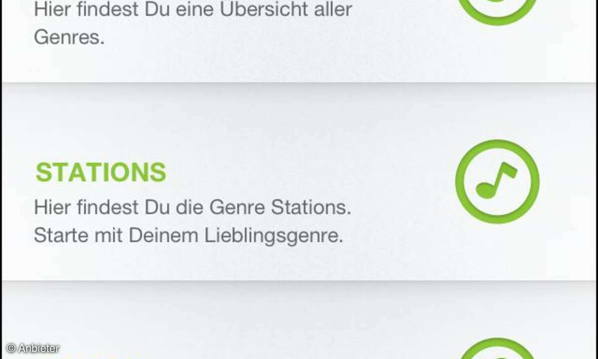 Aupeo Musik-Streaming-App