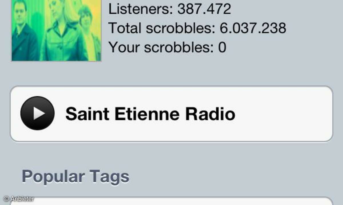 Last-fm Musik-Streaming-App