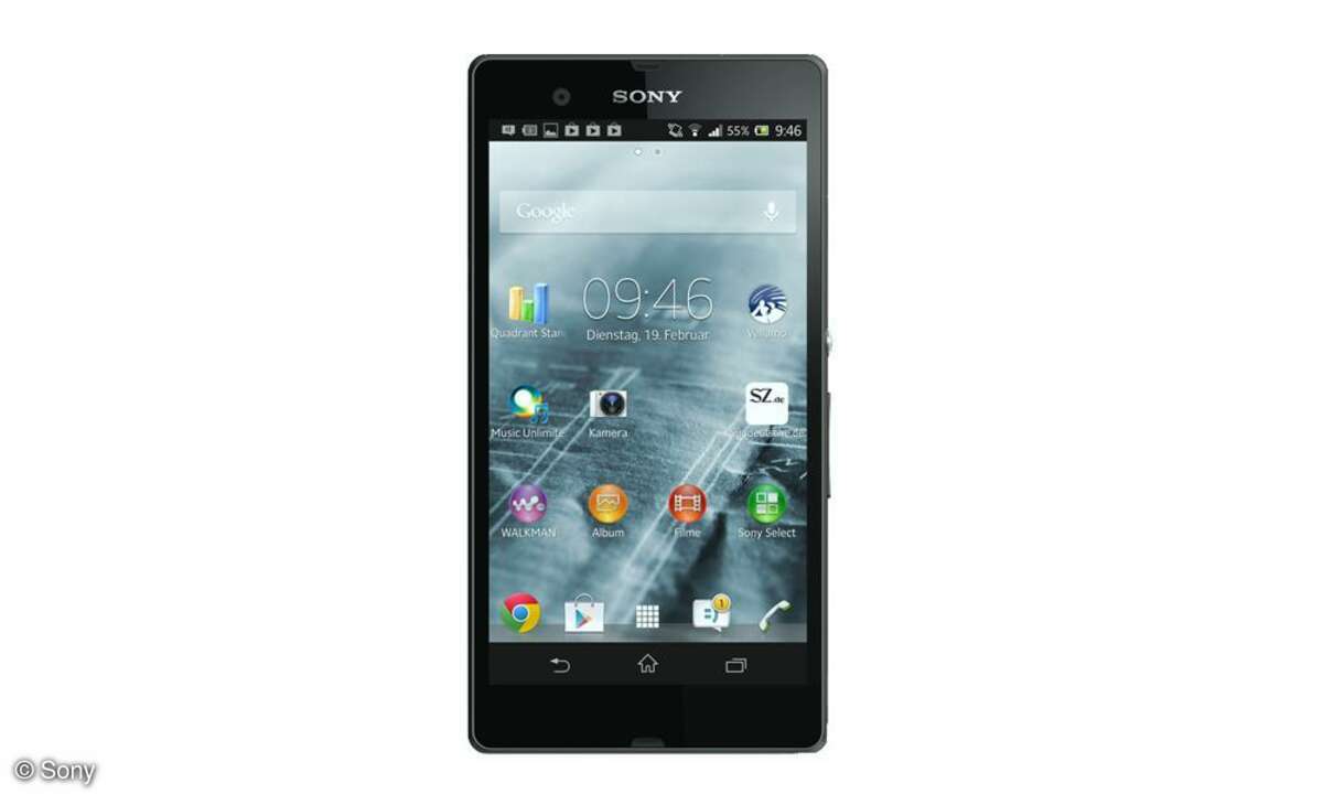 Fünf Stunden mehr YouTube - Sony Xperia Z