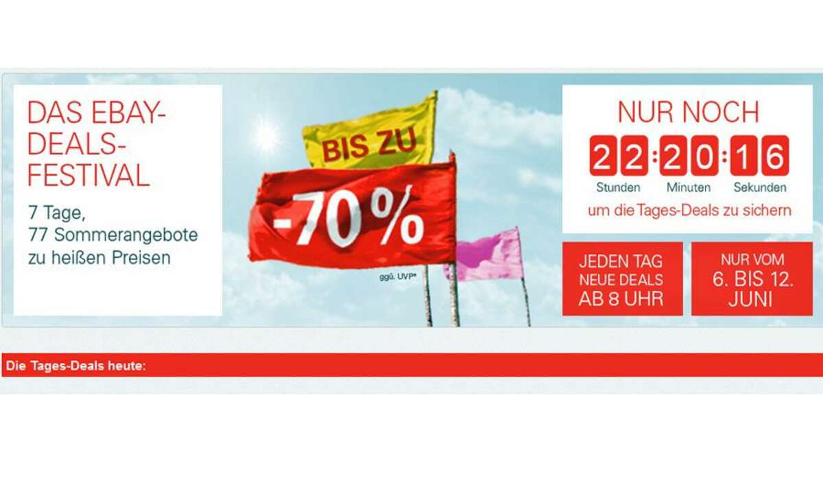 Ebay Deals Festival