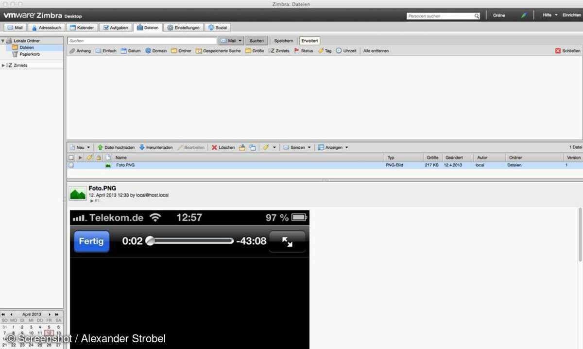 Zimbra Desktop