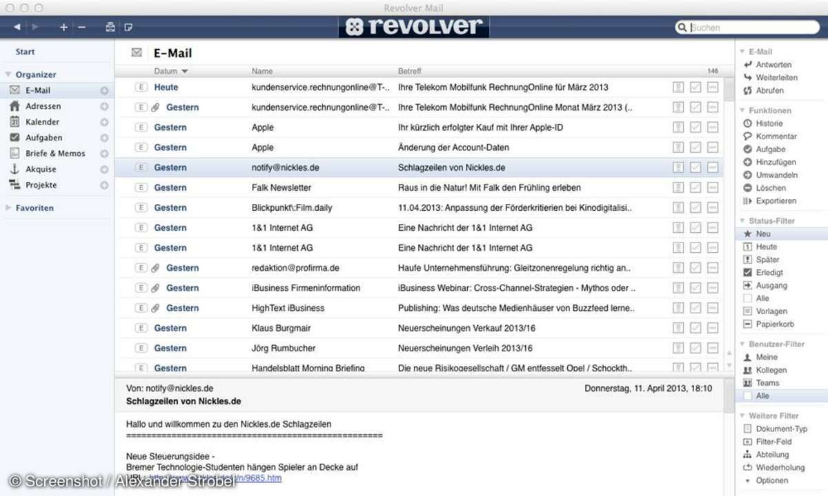 Revolver Mail