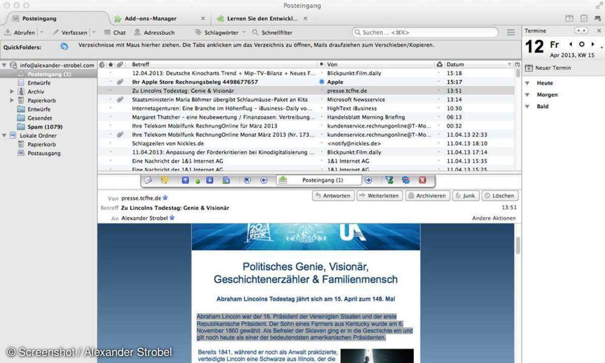 Add-Ons und Plugins