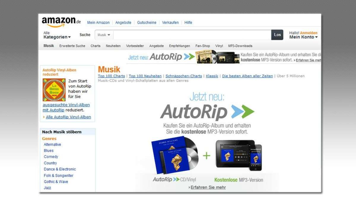 Amazon AutoRip