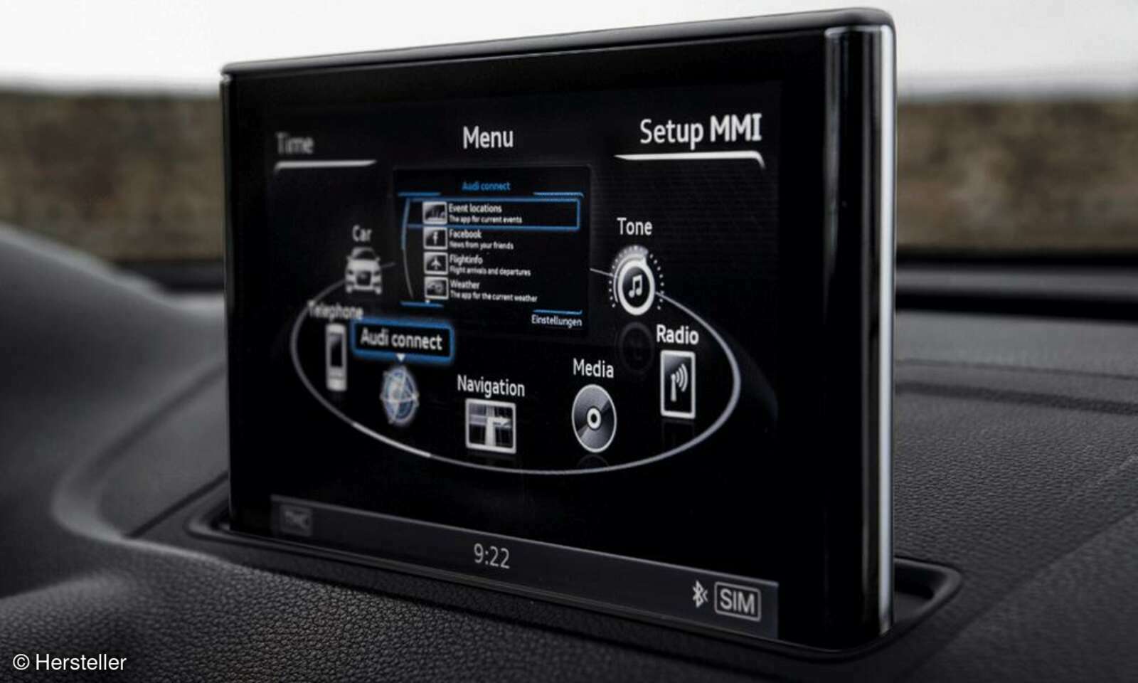 Audi A3 Sportback MMI Navigation Plus im Test connect