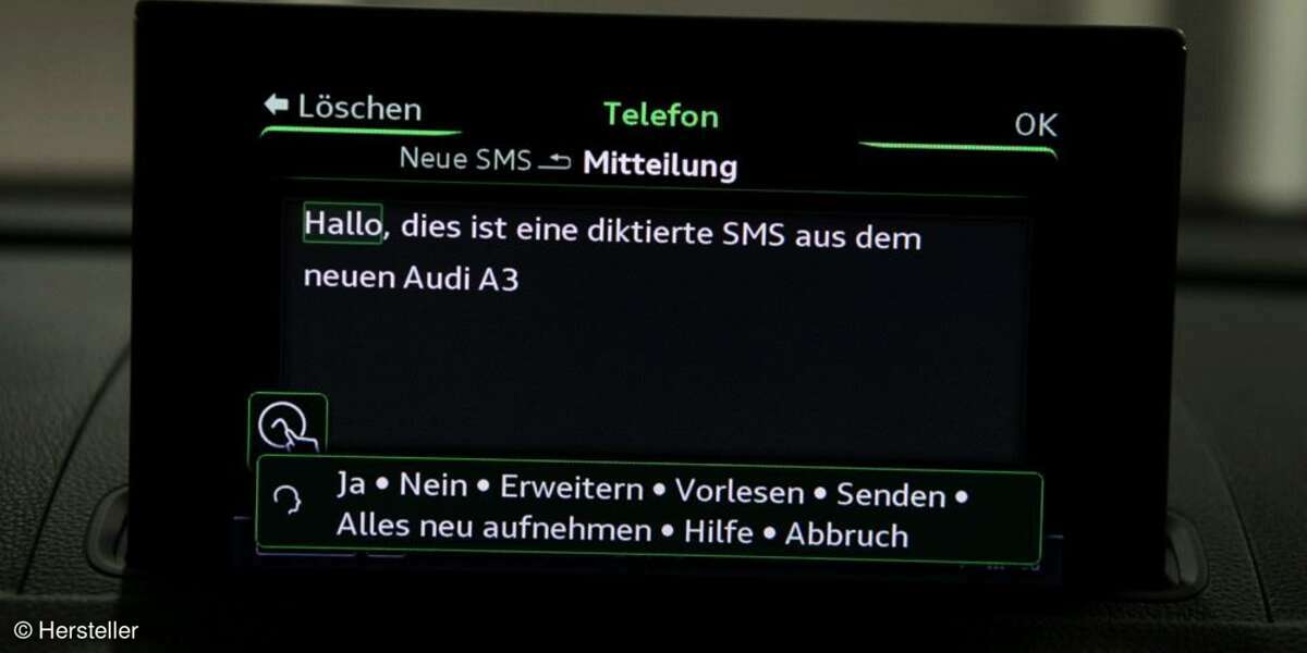Audi A3 Navigationssystem
