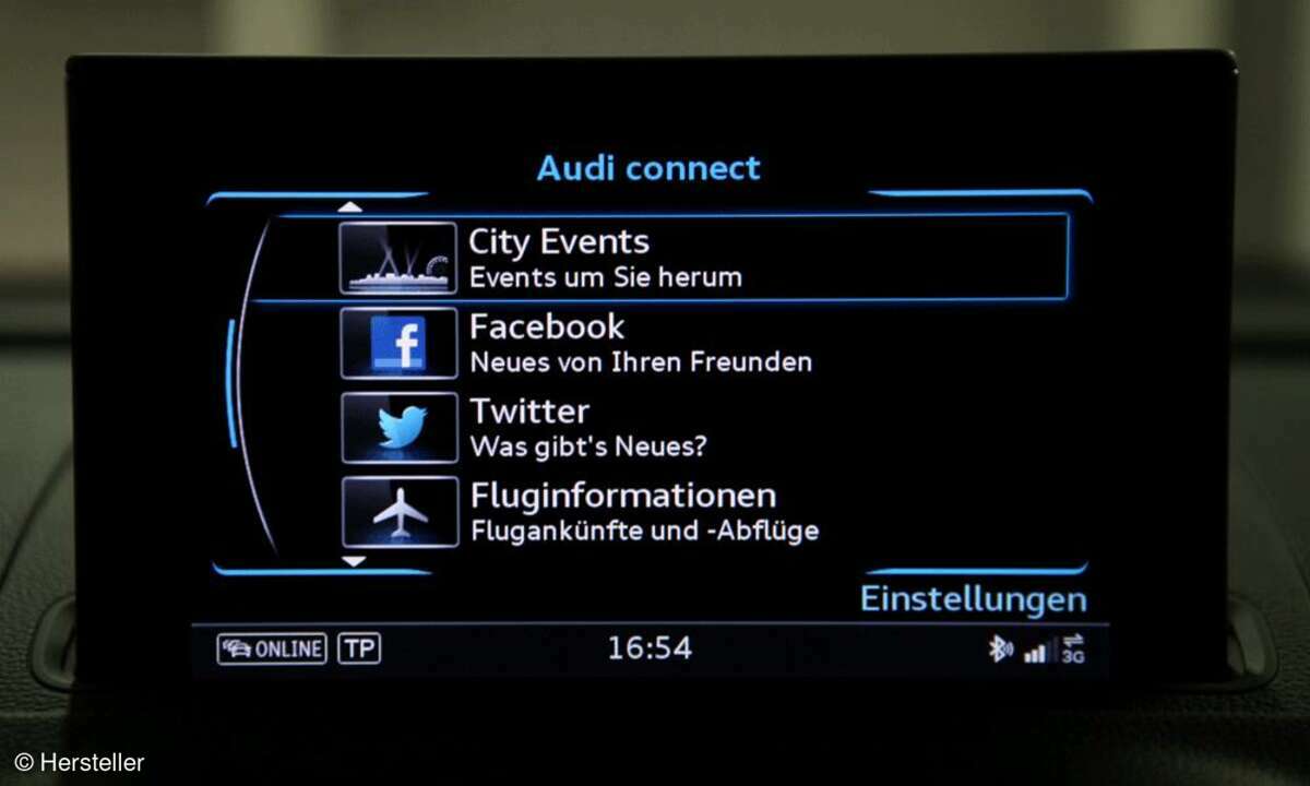 Audi A3 Navigationssystem