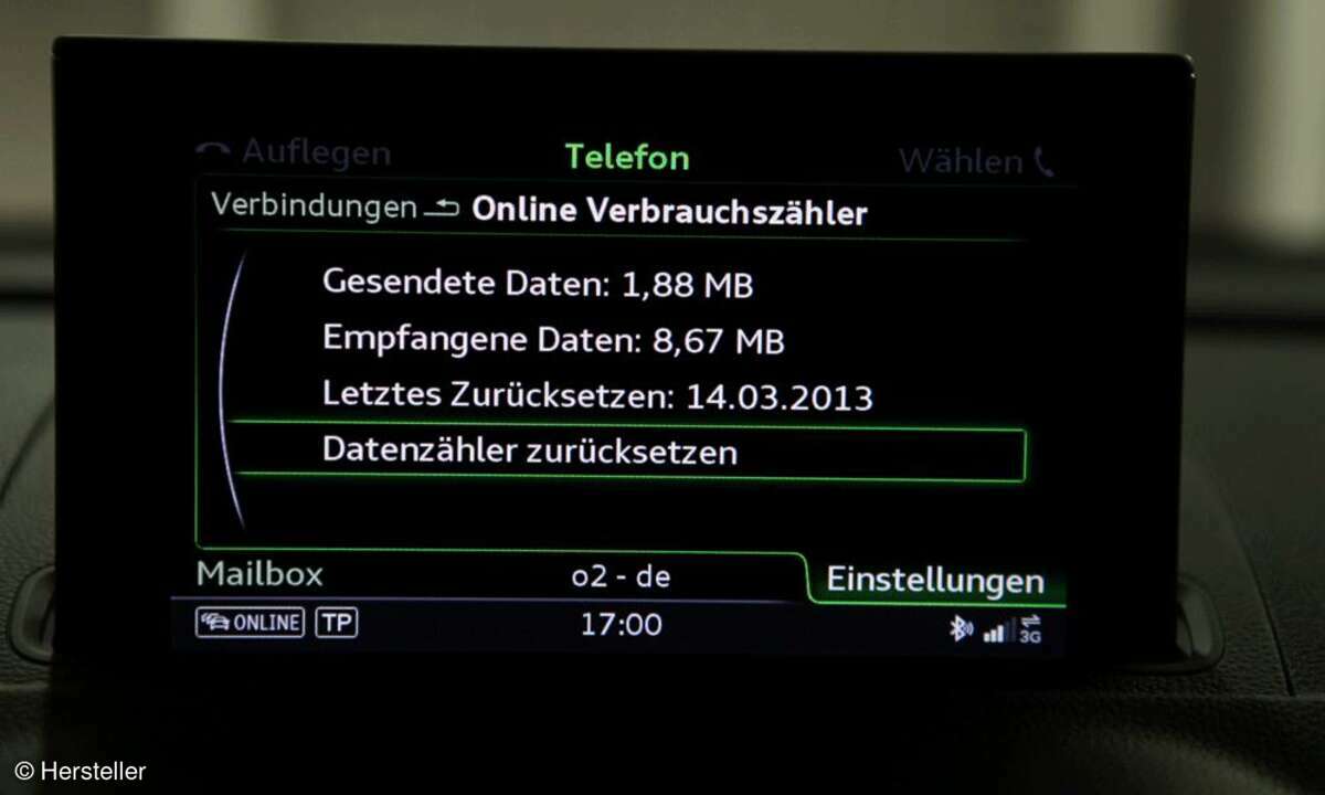 Audi A3 Navigationssystem