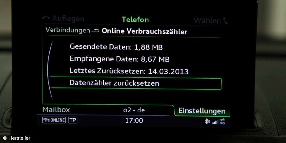 Audi A3 Navigationssystem