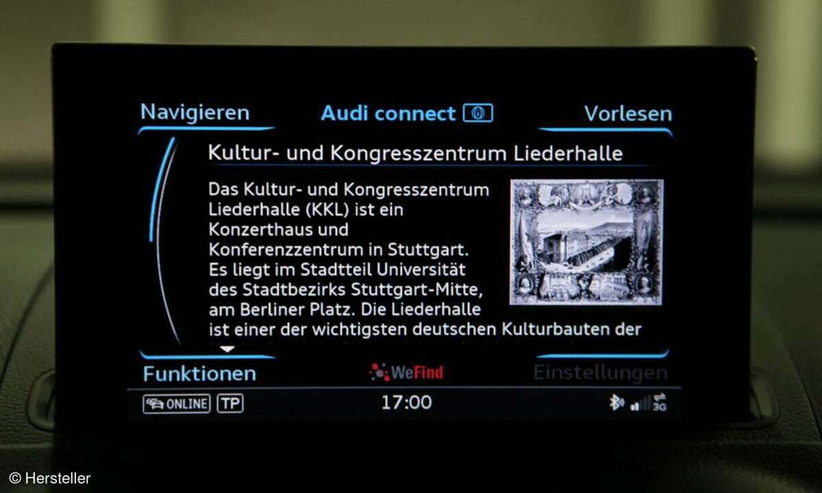 Audi A3 Navigationssystem