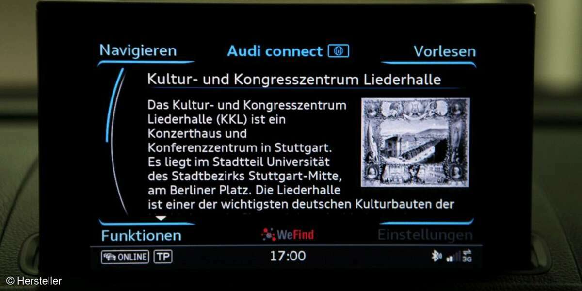 Audi A3 Navigationssystem