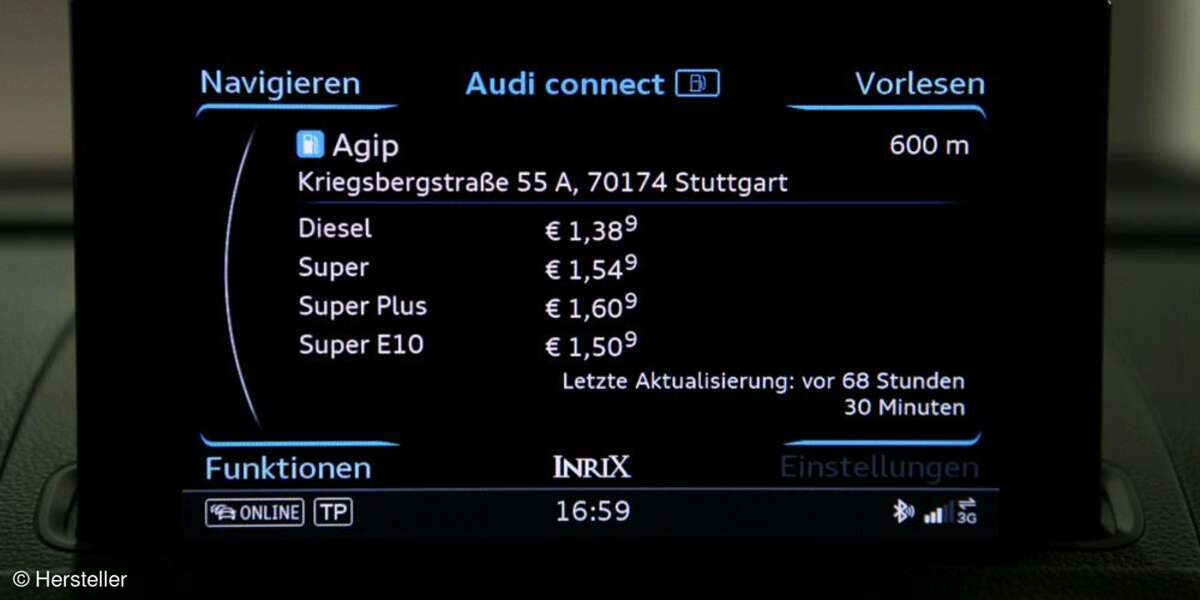 Audi A3 Navigationssystem