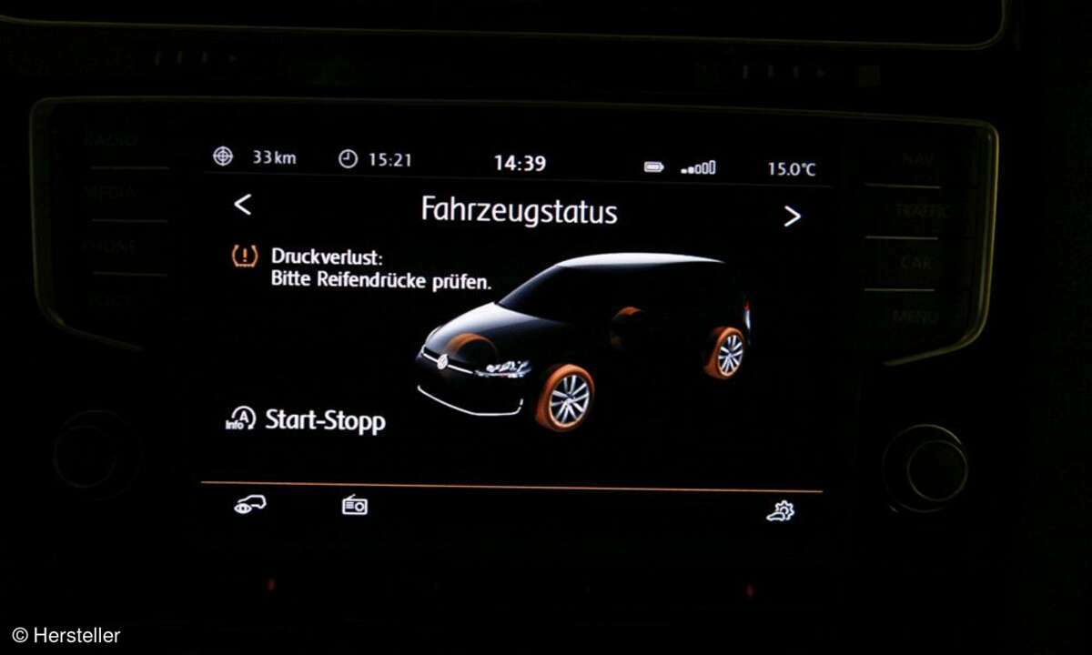 VW Golf Navigationssystem