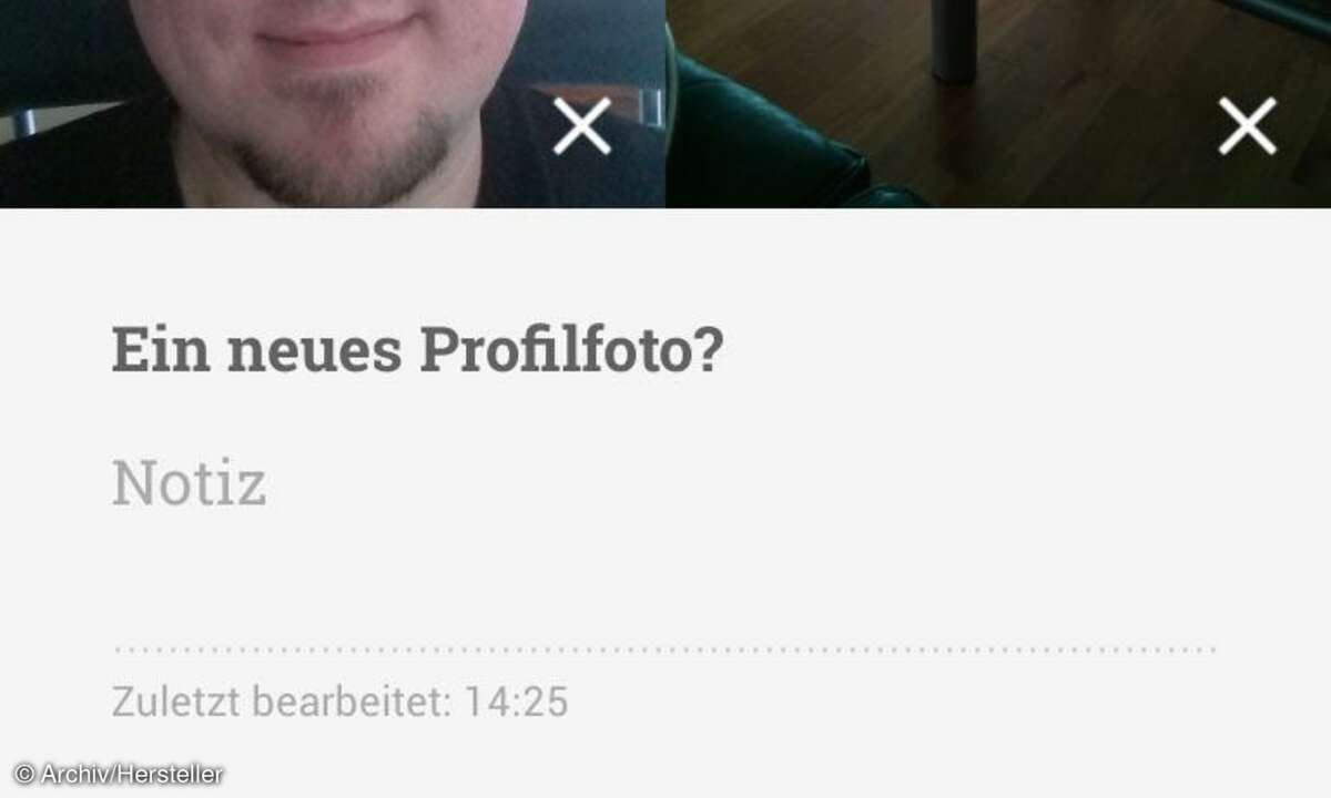 Google Keep mehrere Bilder