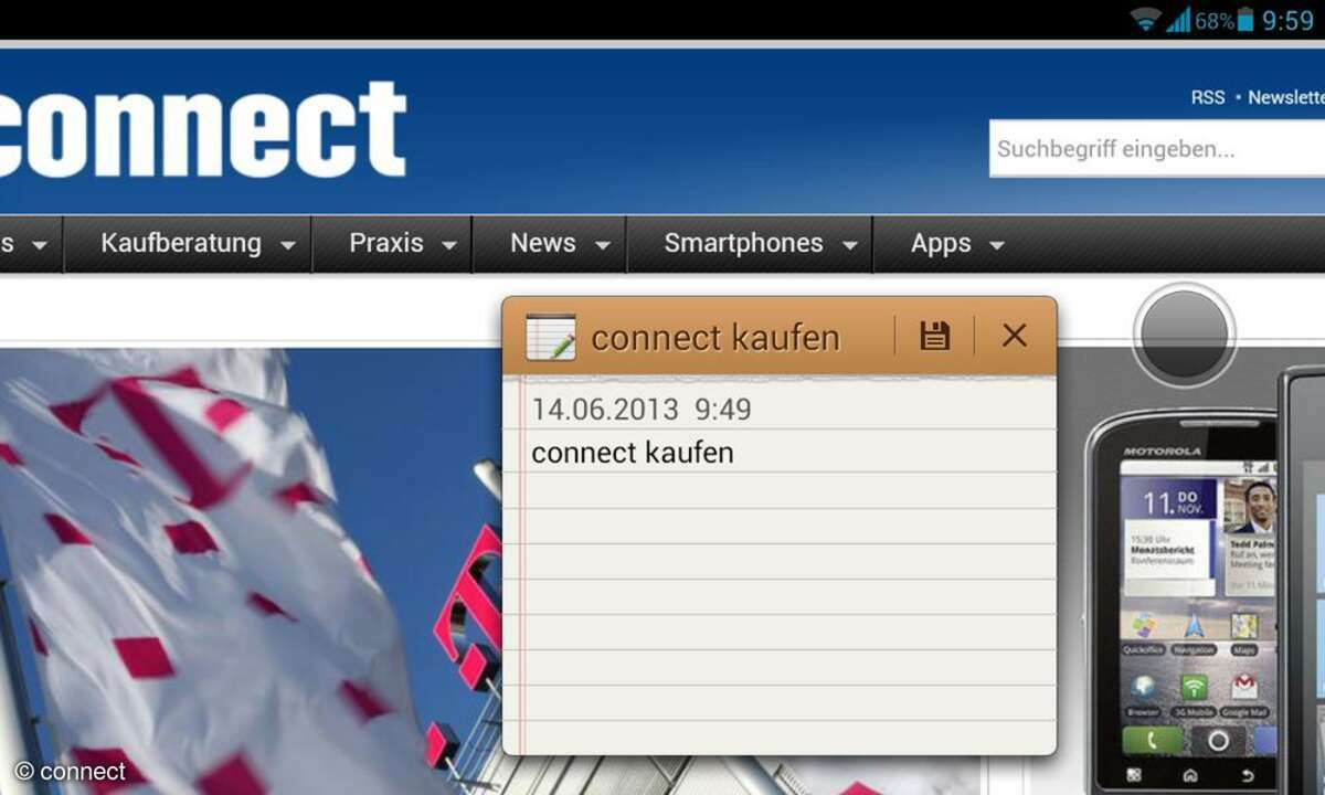 Huawei Ascend Mate - Parallelanwendung