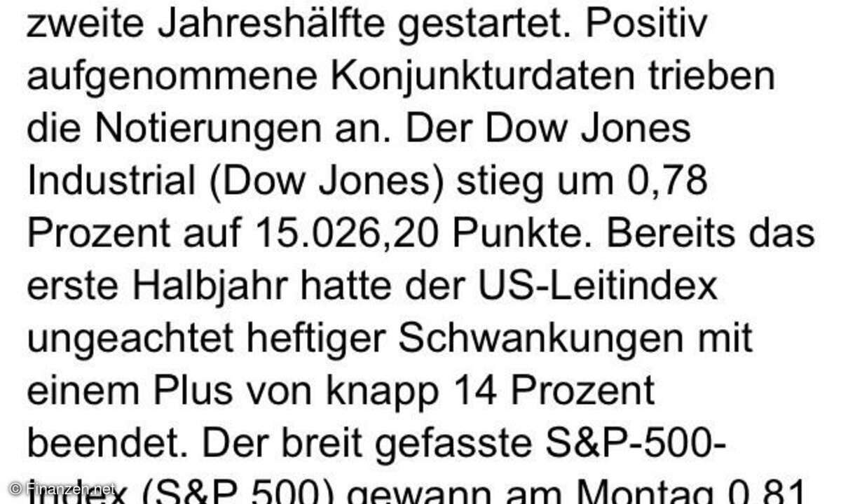 Finanzen.net Börsen-App