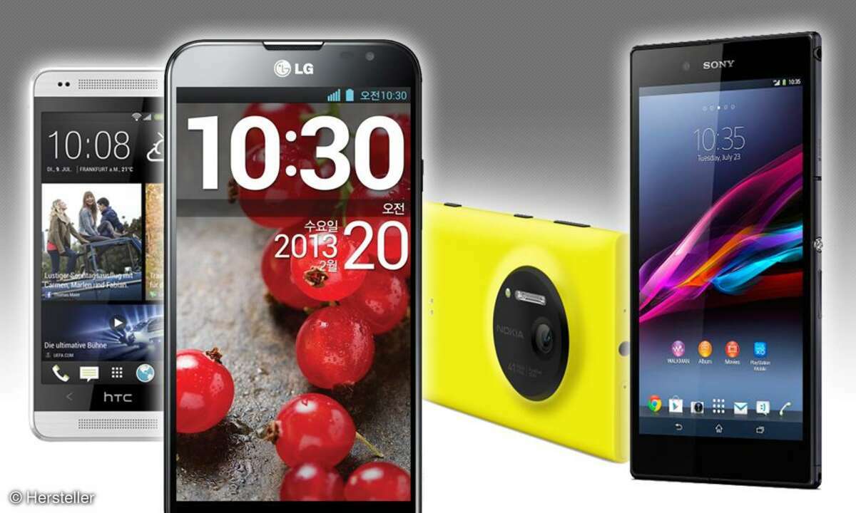 One mini, G Pro, Lumia 1020, Ultra Z