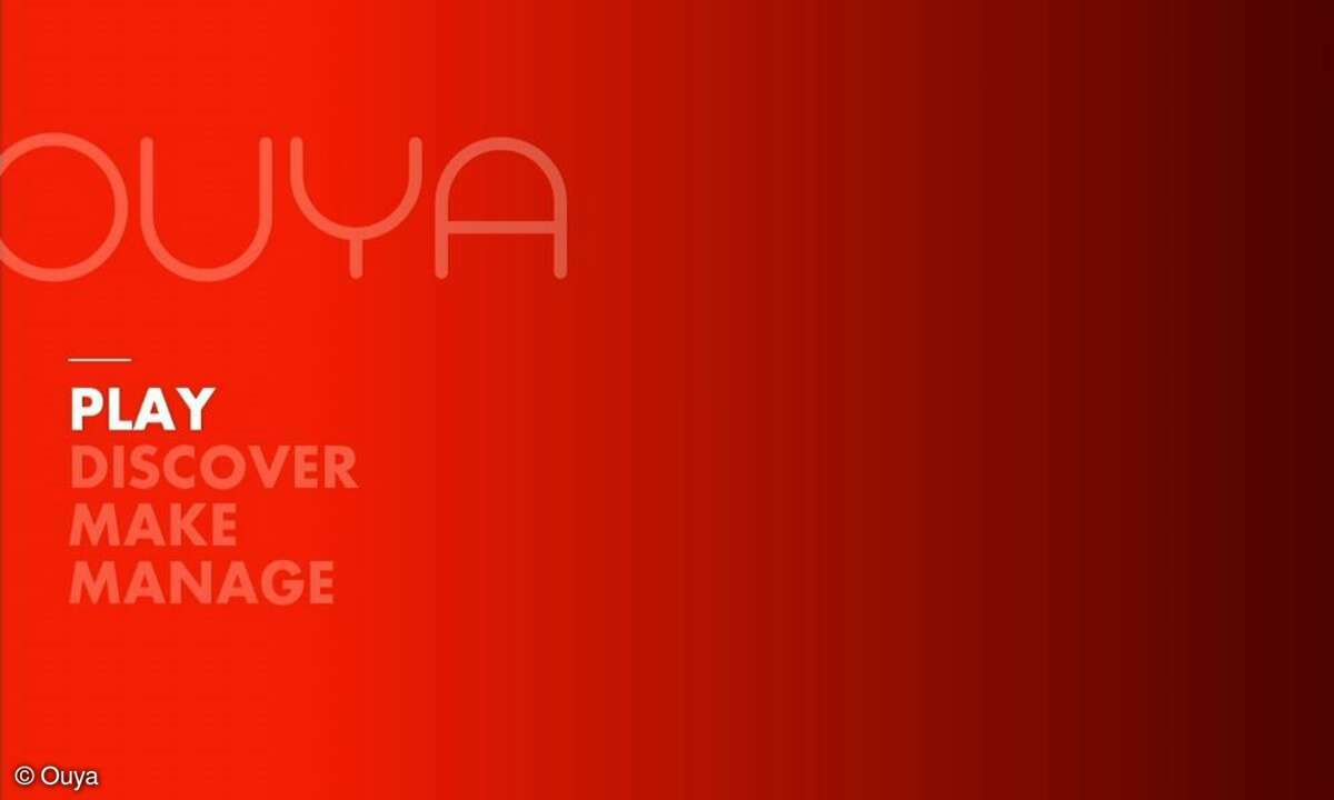 Ouya Menü