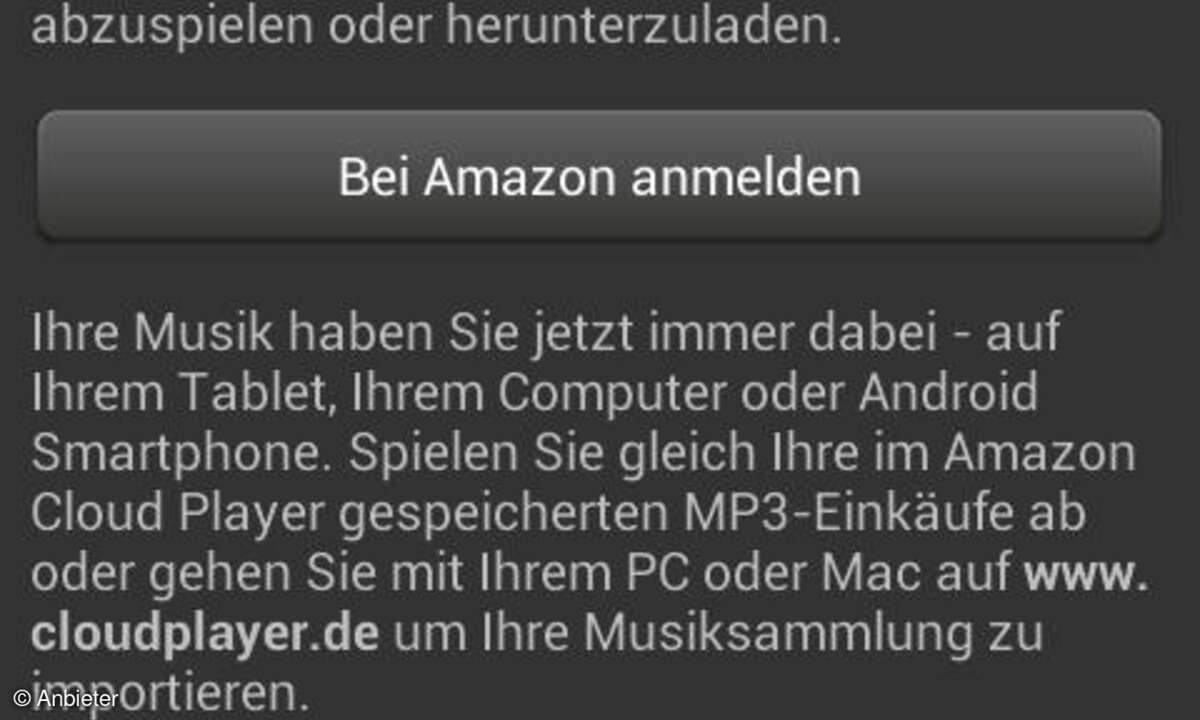 Amazon Musik-Player