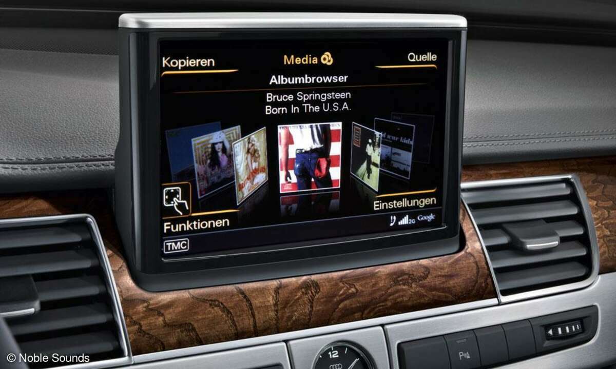 Audi A8 L Entertainment-System